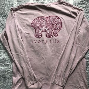 Long sleeve Ivory Ella shirt!